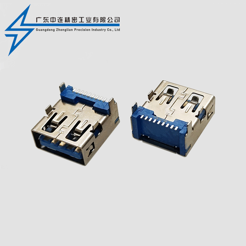 AF3.0后两脚端子SMT直边
