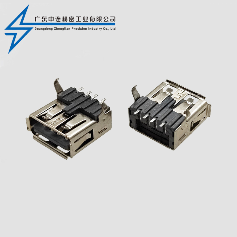 AF弯脚端子SMT卷边LCP灰