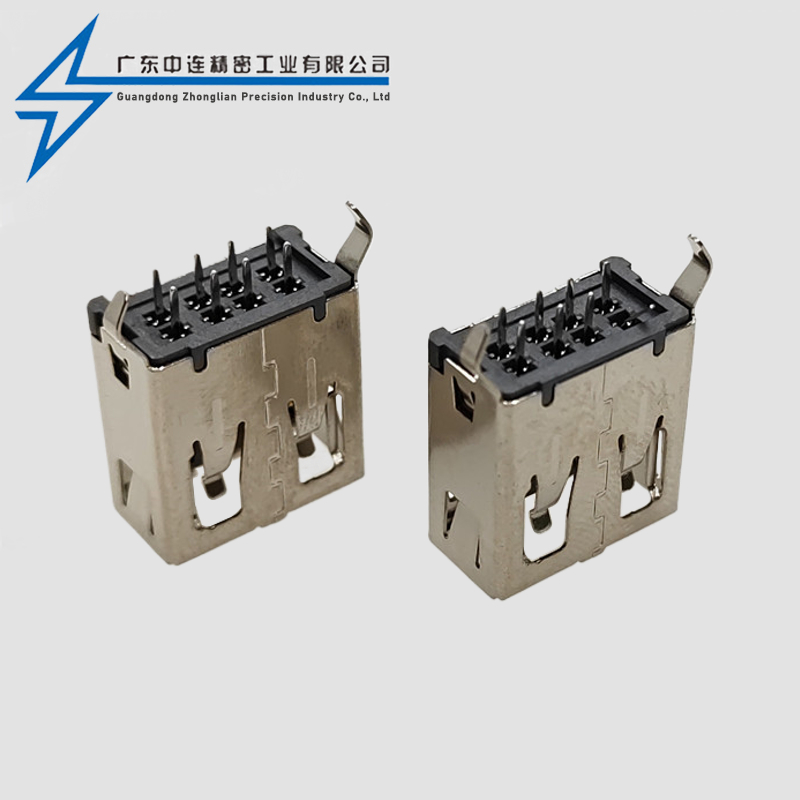 AF180度直插双面插14.0L