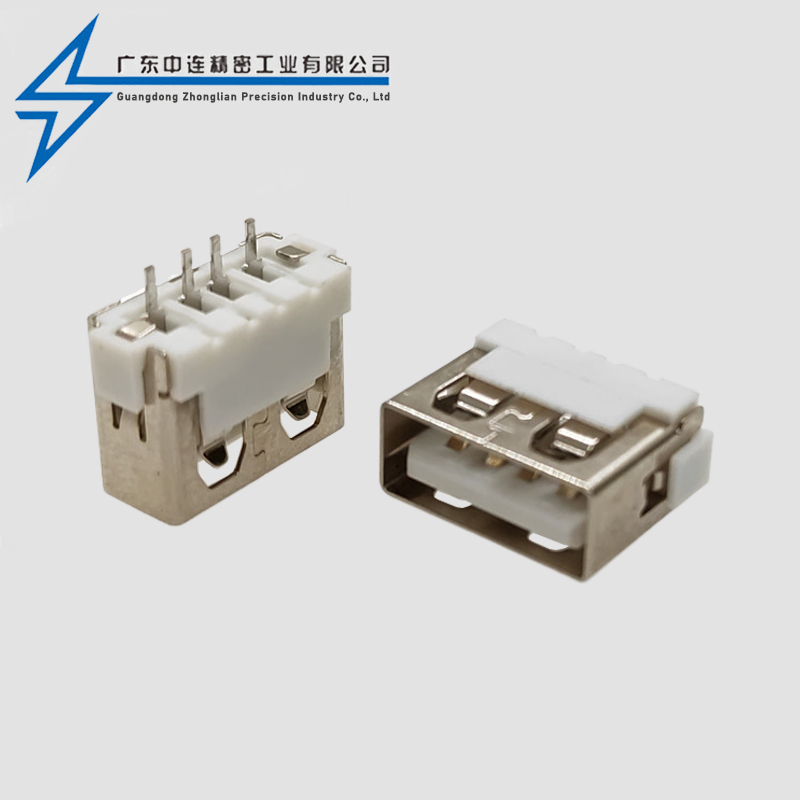 AF180度直插短体10.0直边无脚T字胶芯