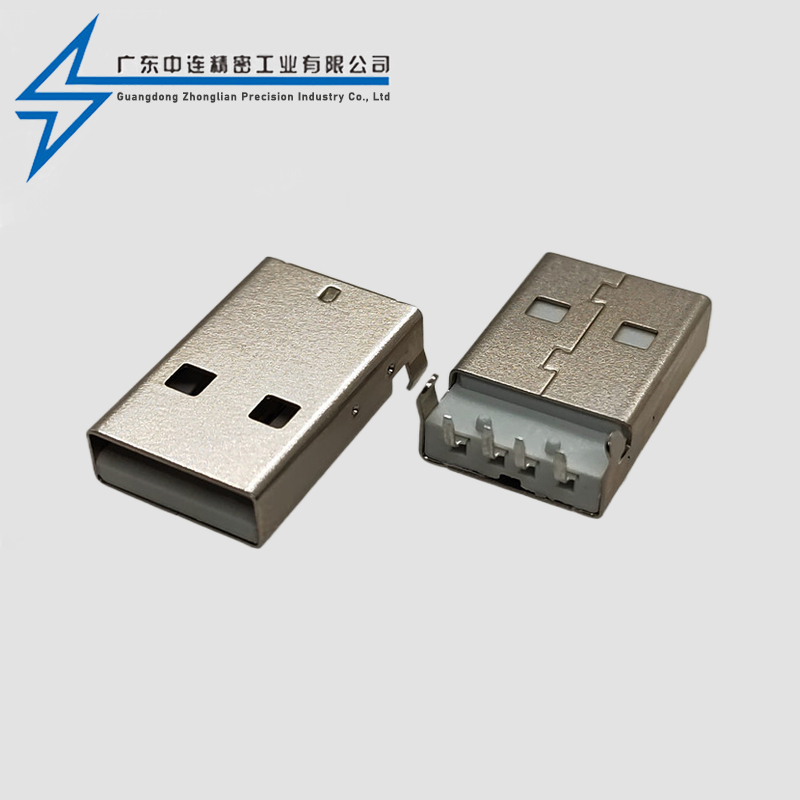 A公90度弯脚有柱PBT白胶