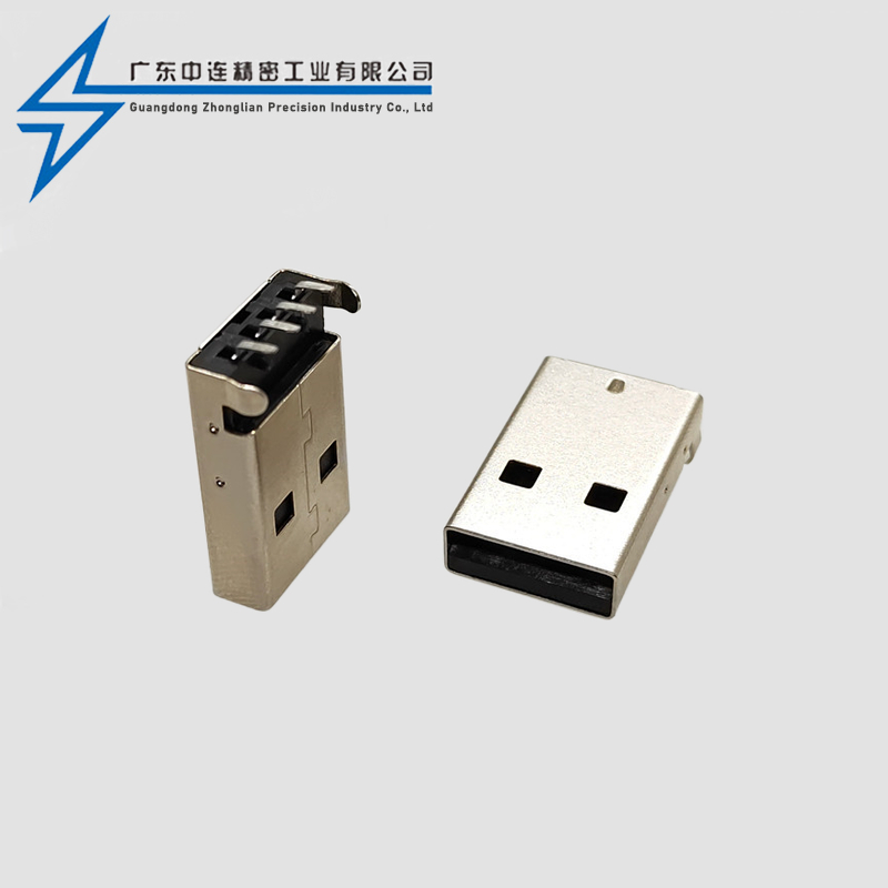 A公90度弯角有柱PBT黑
