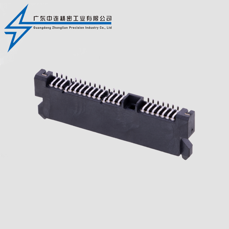 SATA7+15PH3.55板上SMT2.08孔鱼叉下两根长针