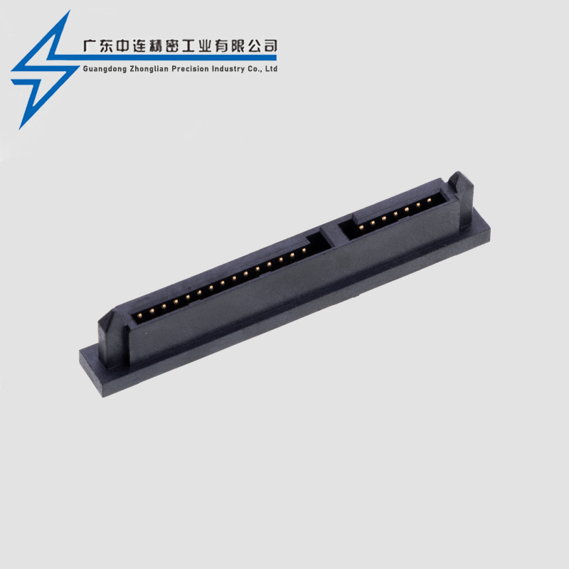 SATA7+15P短体单排180度PC2.4