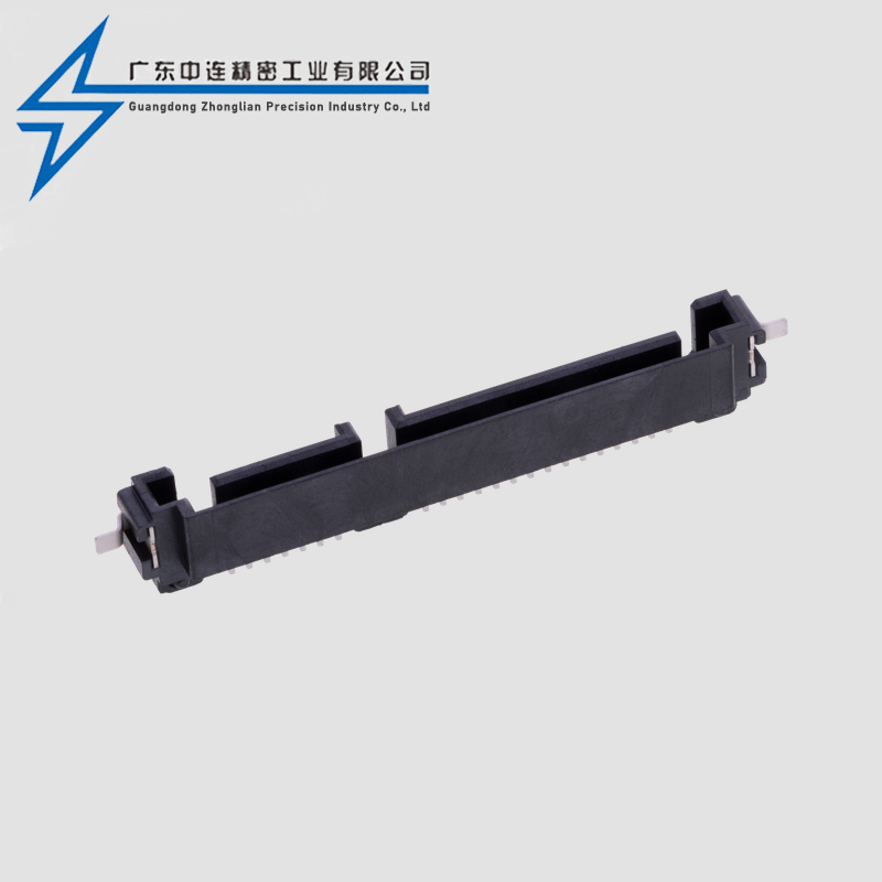 SATA7+15P公座三面包SMT H=2.2mm