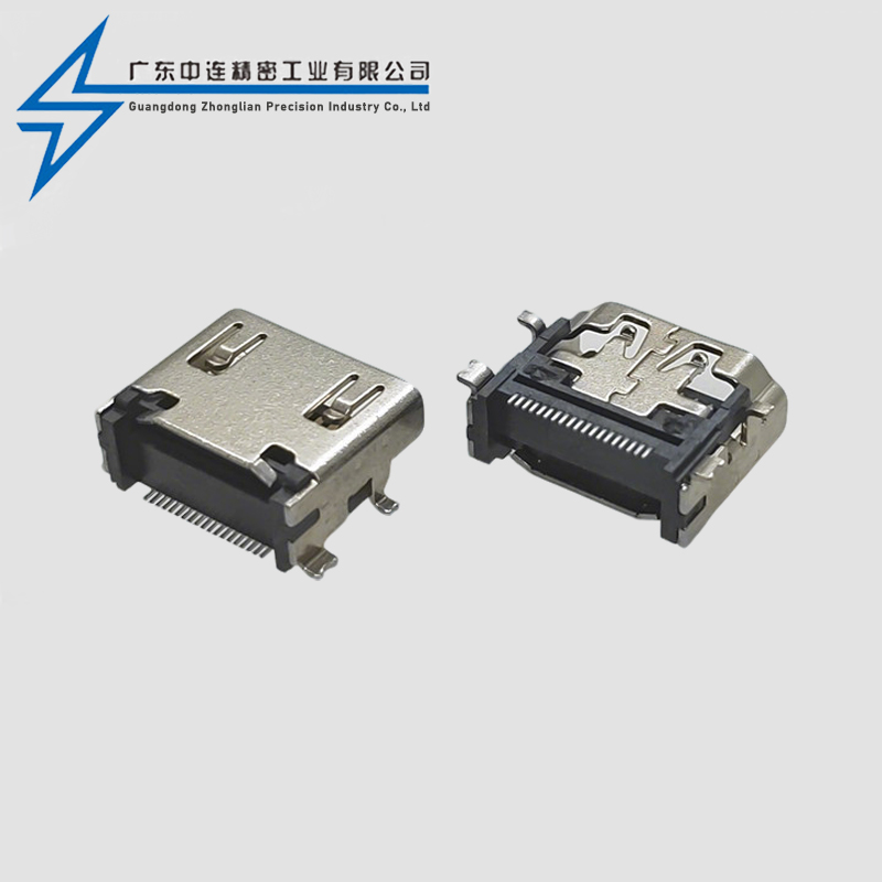 HDMI A TYPE全贴母座