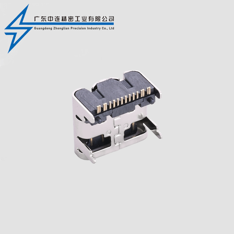 TYPE C母座16P垫高 0.5-1.0-1.6-1.9-2-2.5-4.58-5.9