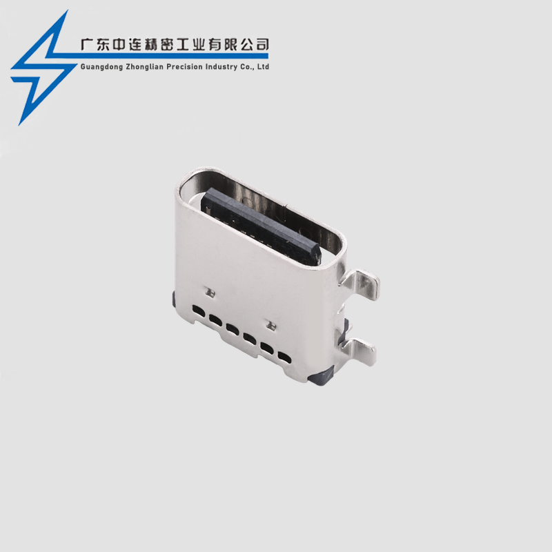 TYPE C母座24P板上SMT全贴