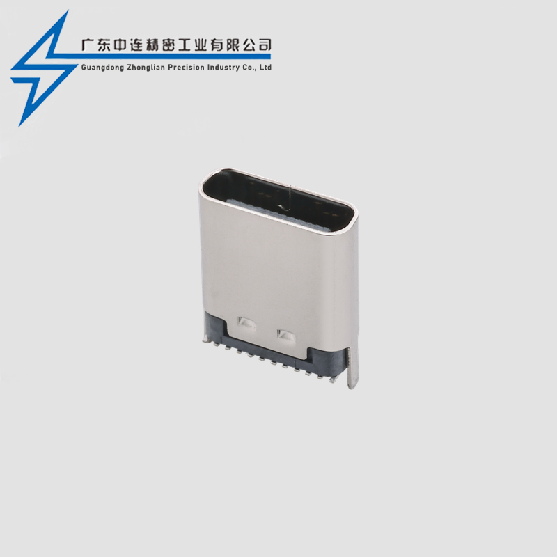 TYPE C母座24P立贴5.8-6.5-6.8-7.3-8.9-9.3-10-10.5H