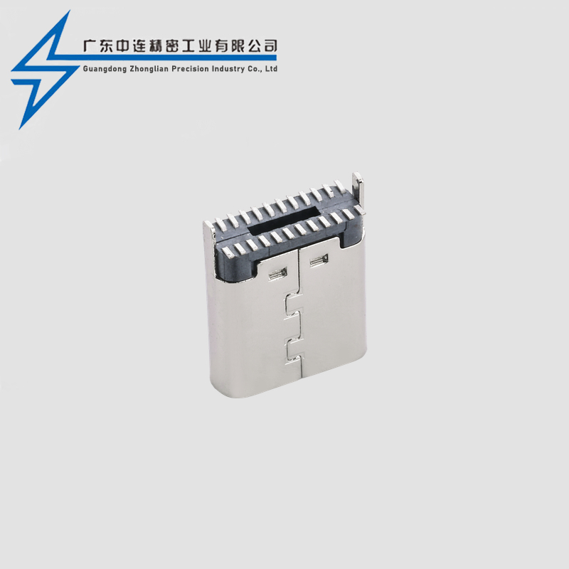 TYPE C母座24P立贴5.8-6.5-6.8-7.3-8.9-9.3-10-10.5H