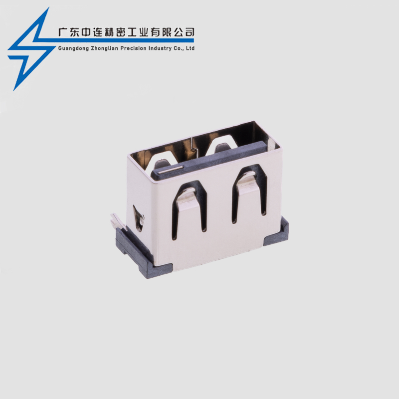 AF10.0后插后插6.5H直边黑胶带开关PIN