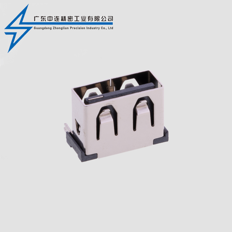 AF10.0后插后贴6.5H黑胶带开关PIN