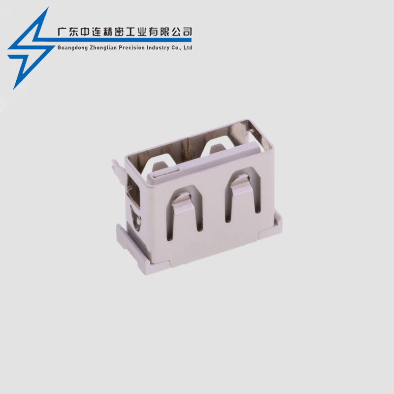 AF10.0前插后插6.5直边米黄带开关PIN
