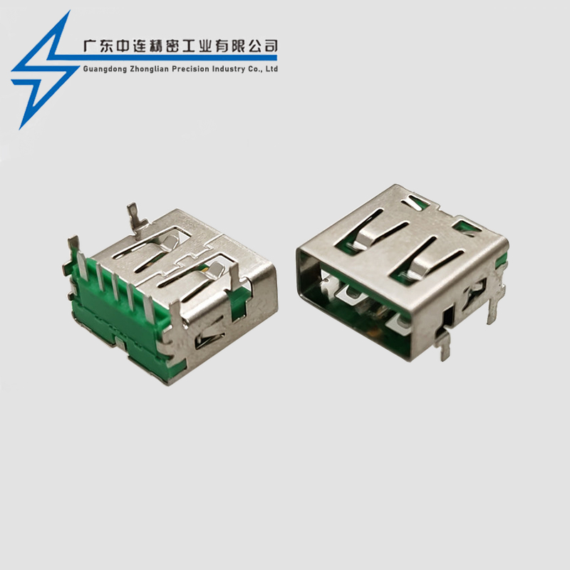 AF90度四脚直边5P大电流