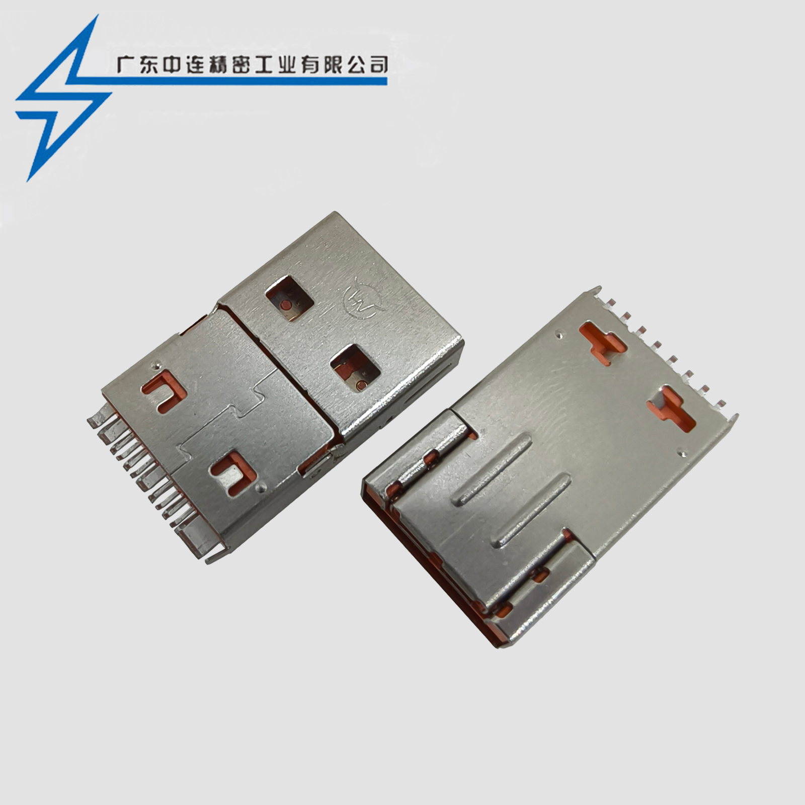 TYPE C公头+USB A公 二合一翻盖头