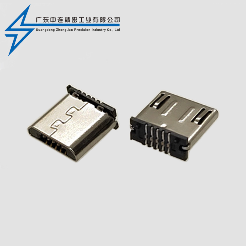 MICRO公头立贴有柱