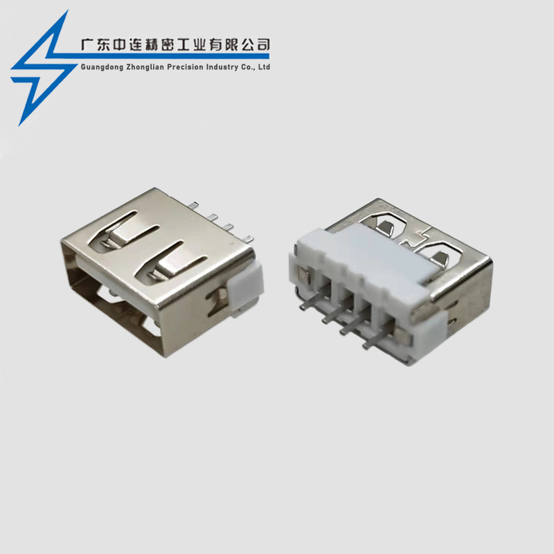 AF180度直插短体10.0直边无脚T字胶芯