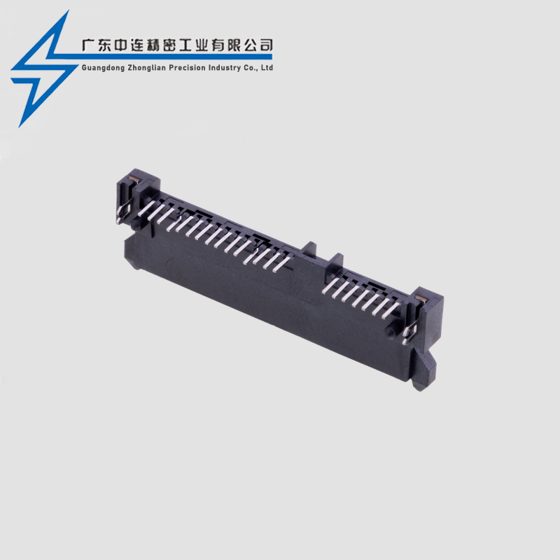 SATA7+15PH4.2板下90度2.08孔鱼叉下二针