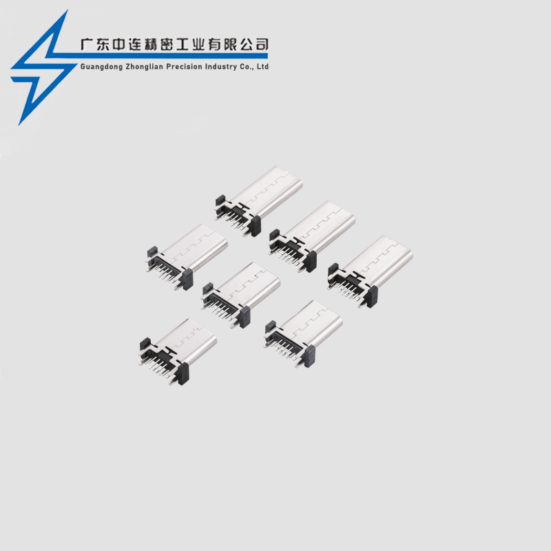 TYPE C母座16立插12.4-13.1-13.7-15-16.5-17.5-18.5H