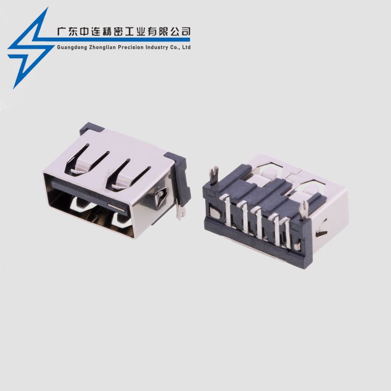 AF10.0后插后贴6.5H黑胶带开关PIN
